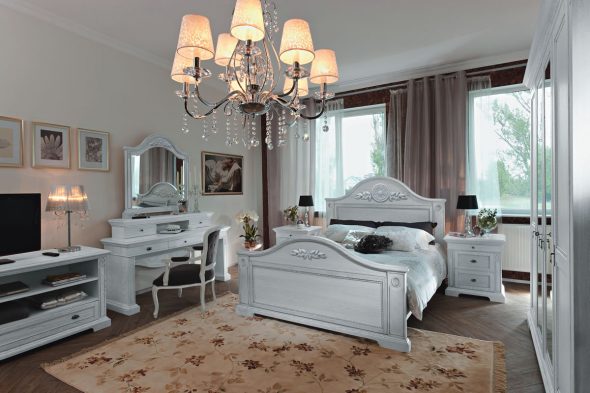 Ensemble de chambre blanche