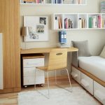 Chambre à coucher moderne élégante