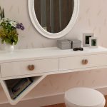 Table de toilette suspendue faites-le vous-même