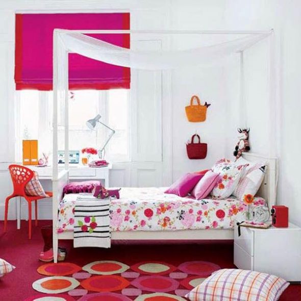 Chambre lumineuse pour les filles