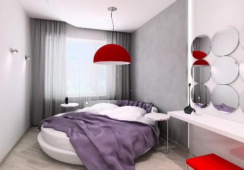 Intérieur de chambre lumineux et joyeux