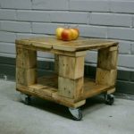 Table basse de palettes