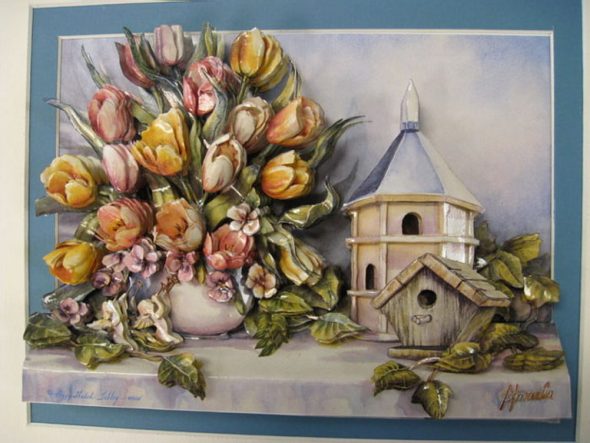 Beau découpage de volume