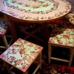 Découpage ensemble de meubles