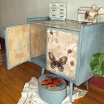 Pouces de découpage en style vintage