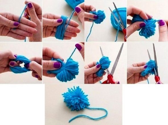 Faire des pompons
