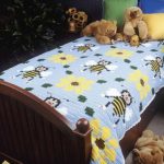 Couvre-lit bébé abeilles