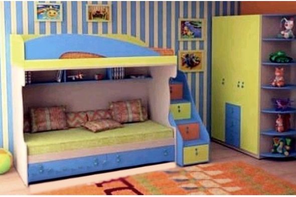 Lit superposé Kinder-D