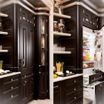 Cuisine luxueuse avec mobilier intégré