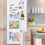 Un réfrigérateur dans le placard est une solution intéressante.