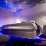 Illusion du ciel étoilé dans la chambre