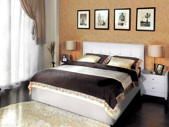 Lit design classique Marta