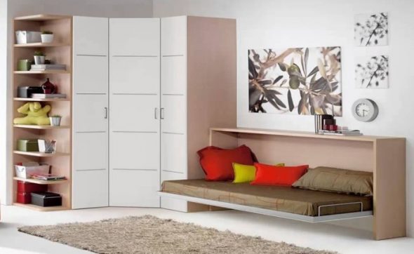 Le lit de commode est une excellente solution