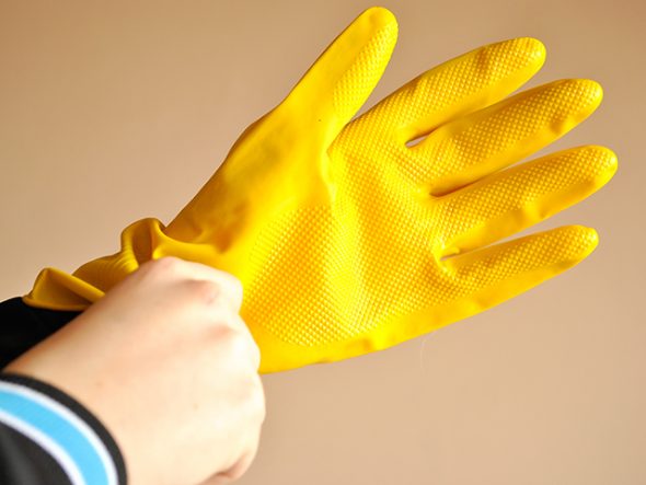 Ne pas oublier la protection des mains.