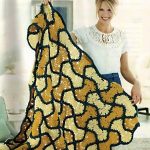 Motifs originaux de couleurs vives pour plaid