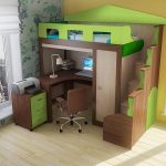 Coin des enfants original pour une chambre d'adolescent