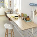 Table pliante pour la cuisine