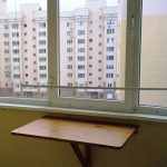 Option table pliante pour loggia