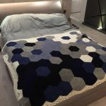Motifs hexagonaux crochetés