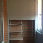 Simple rack avec volets roulants