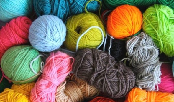 Fil doux multicolore