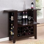 Şarap ve diğer içecekler için bar dolabı