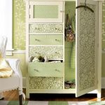 Armoire plâtrée à la fois