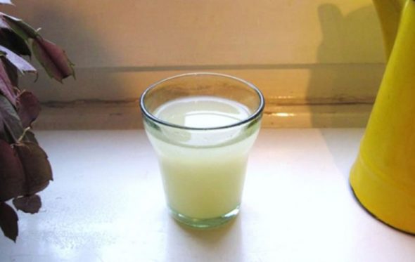 Сок от кисело зеле