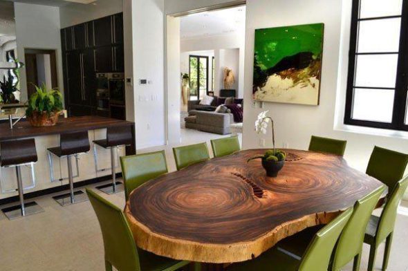 Plateau en bois massif