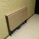 Table pliante étroite