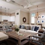 Mobilier bien placé dans le salon