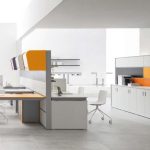 Un exemple de la disposition des meubles dans le bureau