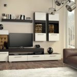 Mobilier moderne et lumineux dans le salon