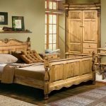 Meubles brossés dans la chambre