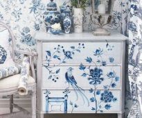 Décorer des meubles blancs de leurs propres mains