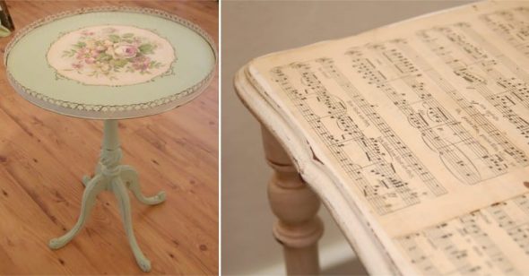Découpage sous chebbi chic