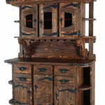 Le bois antique est un élément à la mode des intérieurs d'aujourd'hui.
