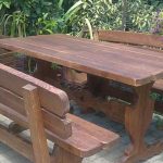 Mobilier de jardin en bois