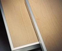 Panneau de particules tranchant en aluminium