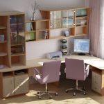 Table d'angle double