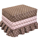 Idées de poufs faits maison dans le couloir
