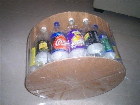 Fixer des cercles de carton