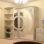 Armoire d'angle compacte et ergonomique