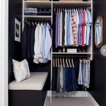 Walk-in linéaire avec pouf doux