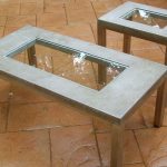 Vous pouvez laisser un trou au milieu et faire une languette de verre