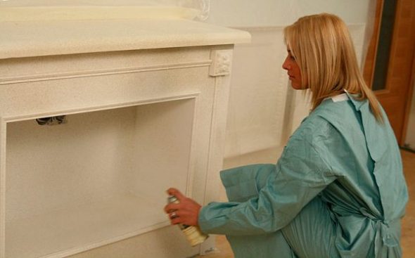 Peinture en aérosol pour la peinture
