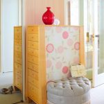 Pouf doux avec frange