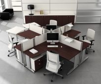Option de bureau inhabituelle