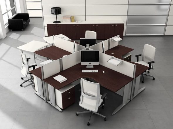 Option de bureau inhabituelle