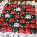 Oreiller de lambeaux de Noël